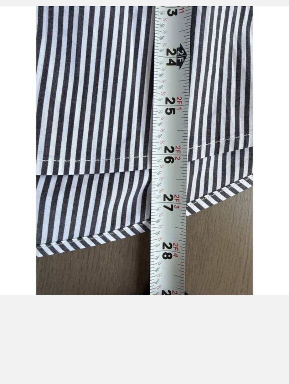 Misha Nonoo Husband Shirt Black & White Stripe Silver Studs Large Meghan Markle - Picture 8 of 10